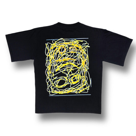 Playera Oversize - Negro Medianoche - Jack