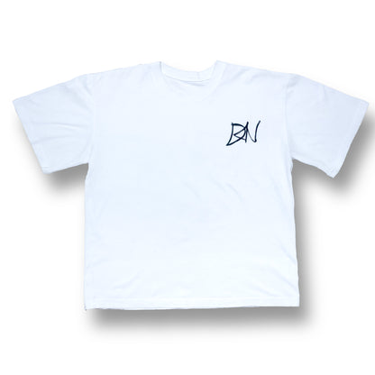 Playera Oversized - Blanca - Estilo FREE