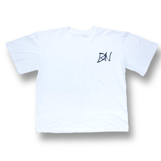 Playera Oversized - Blanca - Estilo FREE