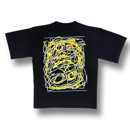 Playera Oversize - Negro Medianoche - Jack